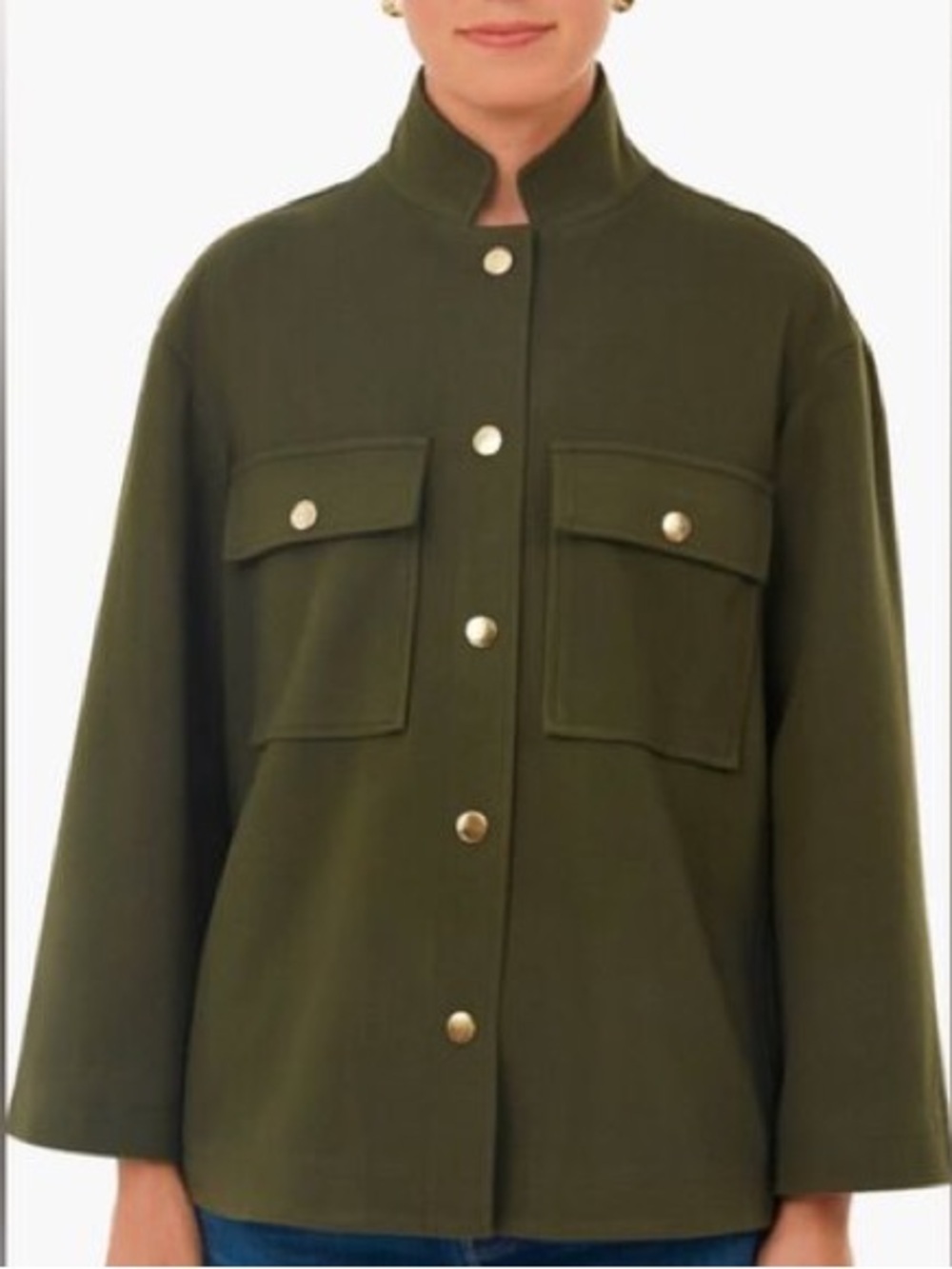 Tuckernuck Olive Green Marant Shirt Jacket Shacket - Women’s Size XL
